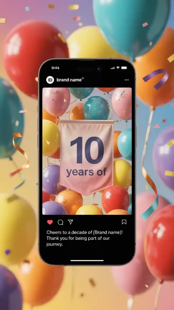 10 Year Anniversary Instagram Captions 