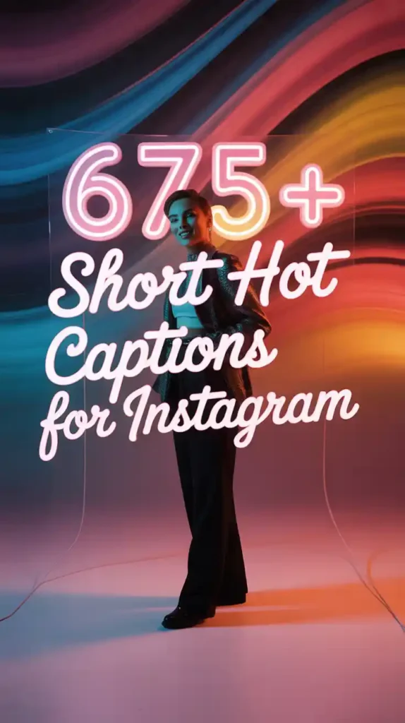 675+ Short Hot Captions For Instagram