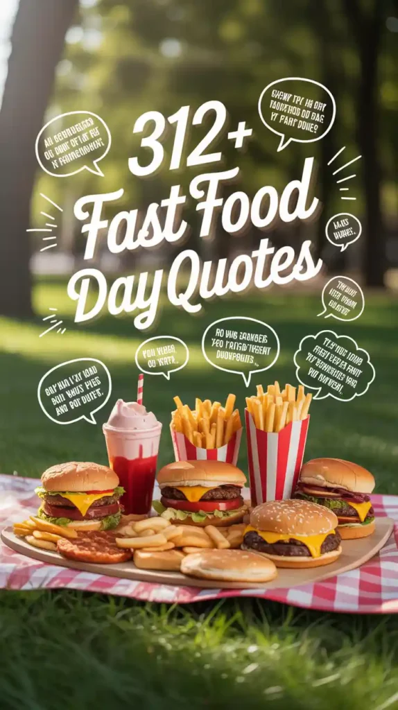 Fast Food Day Quotes