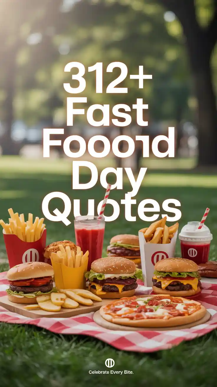 Fast Food Day Quotes