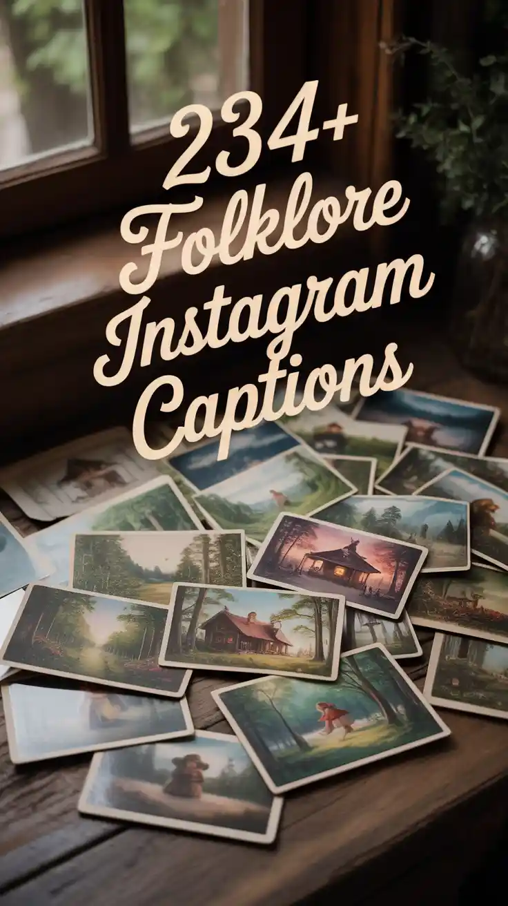 Folklore Instagram Captions