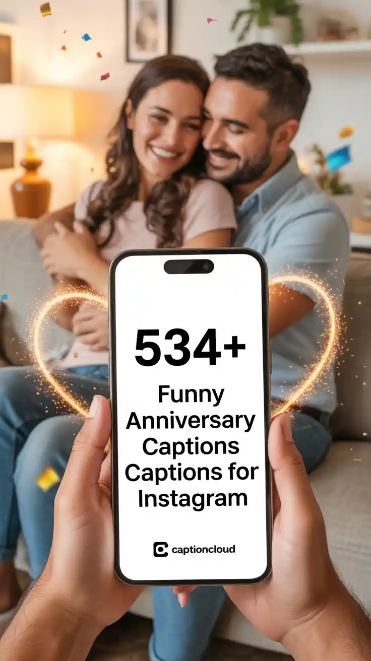 Funny Anniversary Captions For Instagram