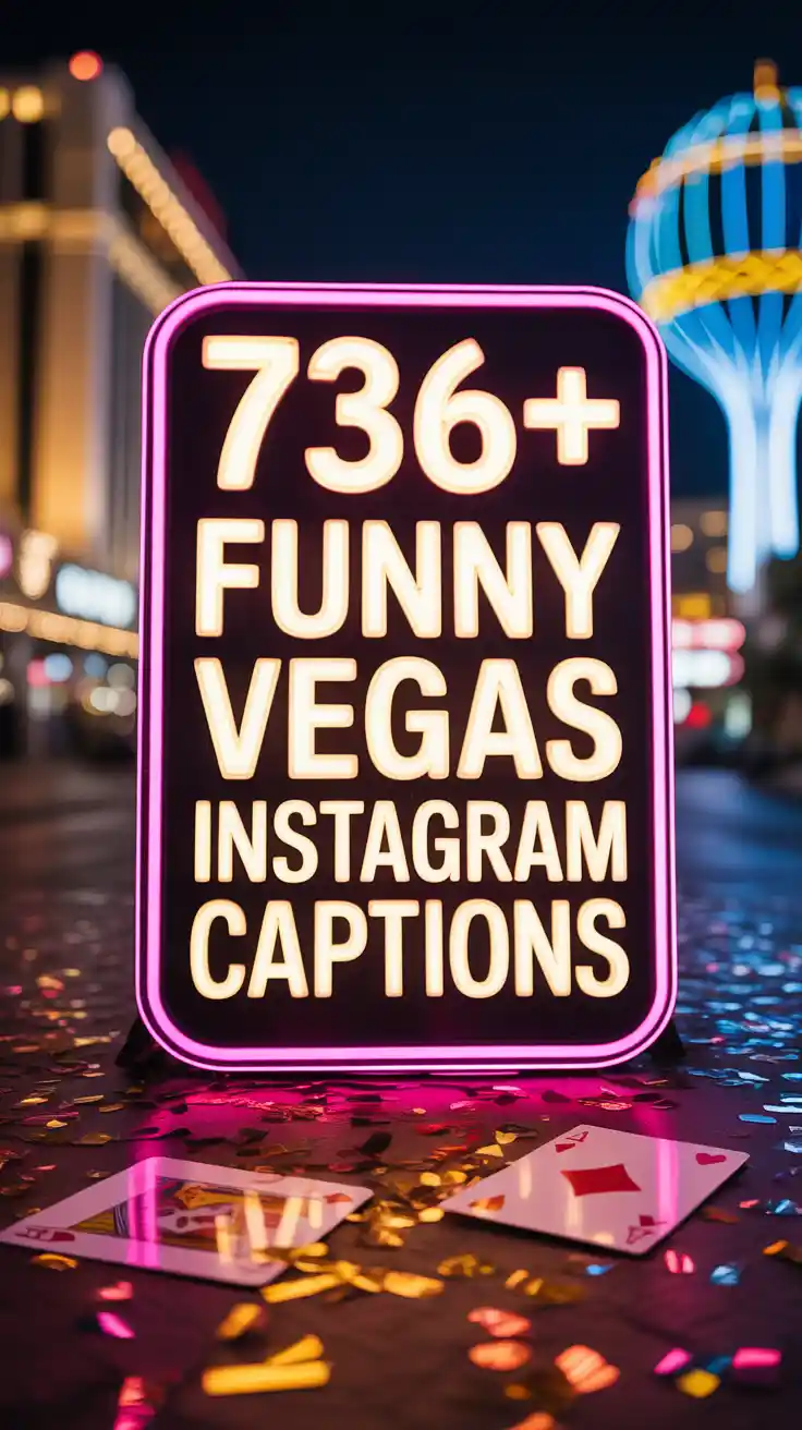 Funny Vegas Instagram Captions