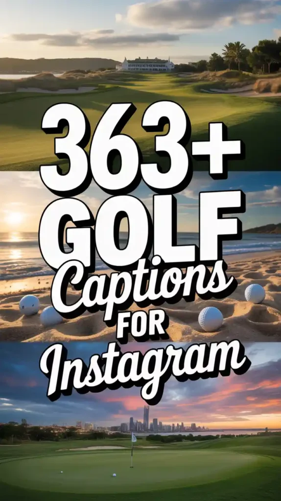 Golf Captions For Instagram
