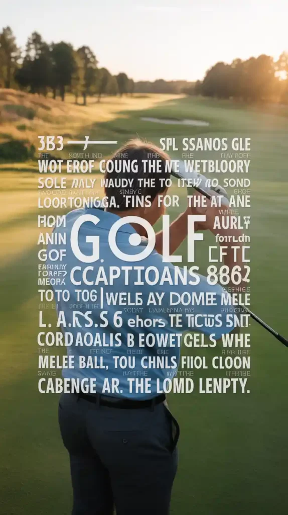 Golf Captions For Instagram