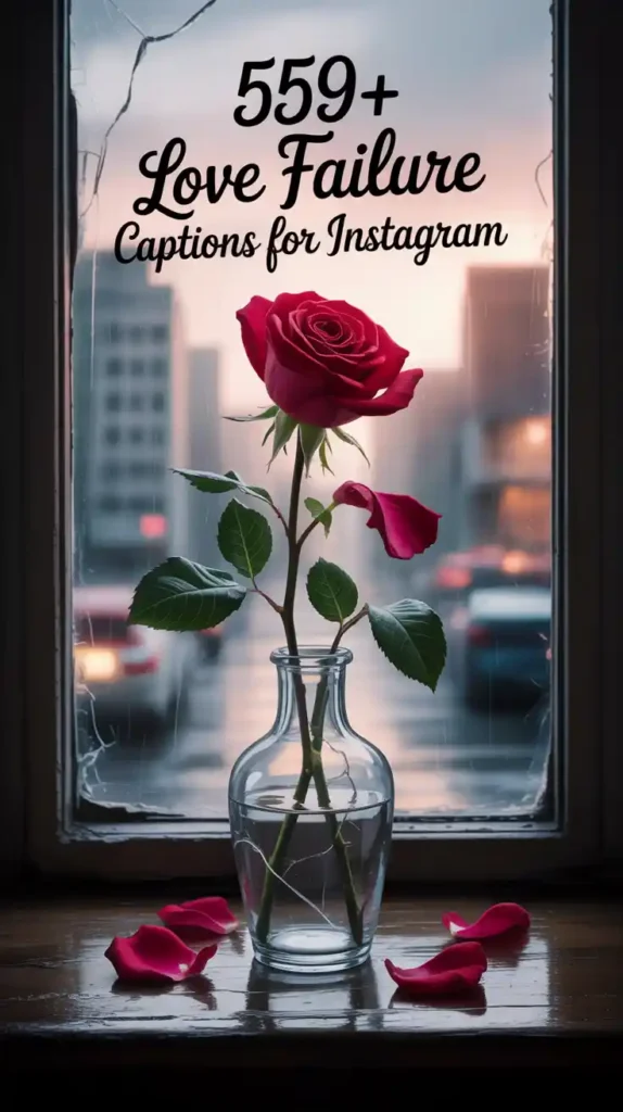 Love Failure Captions