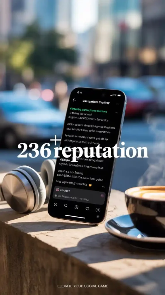 Reputation Instagram Captions