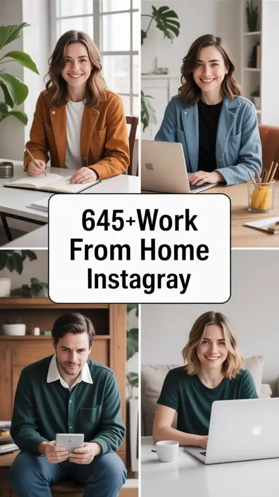 Work From Home Captions For Instagram