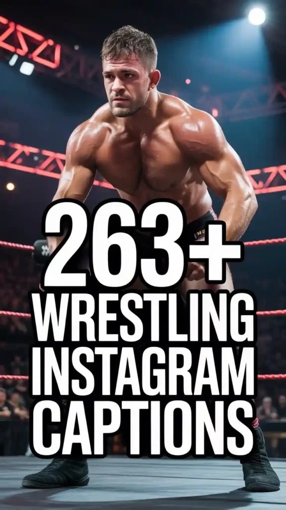 Wrestling Instagram Captions
