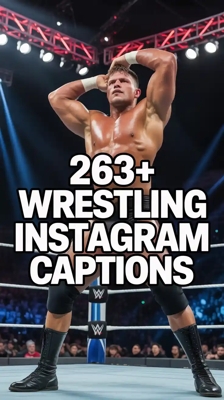 Wrestling Instagram Captions