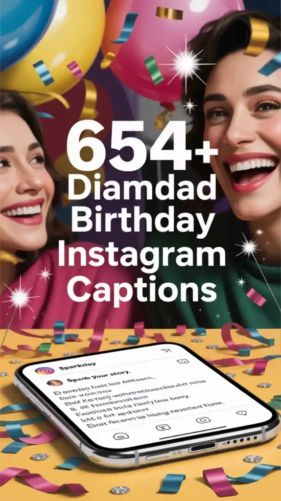 diamond birthday Instagram captions