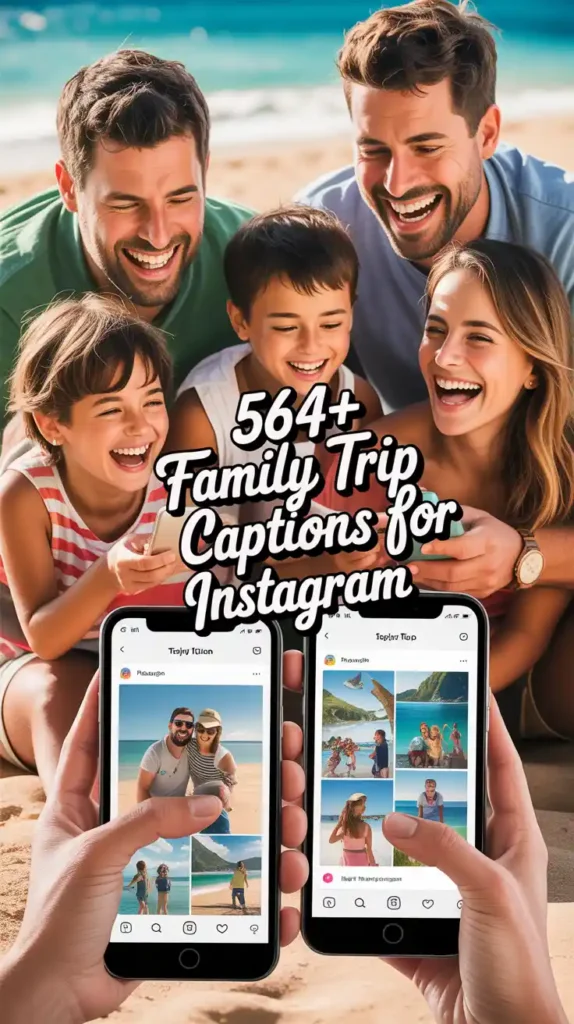 family trip captions for instagram