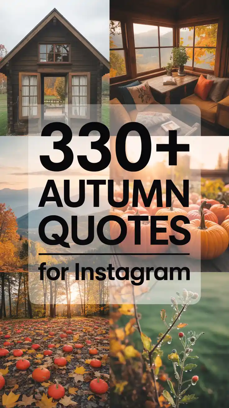 Autumn Quotes For Instagram
