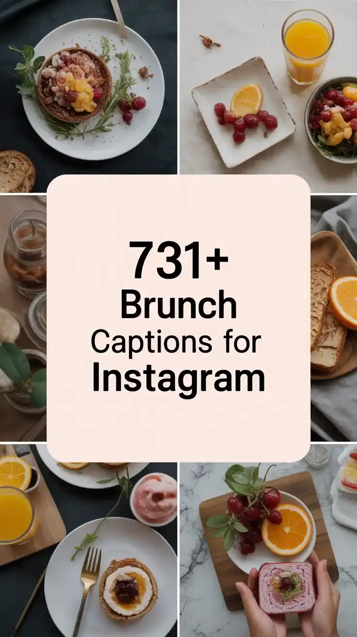 Brunch Captions For Instagram
