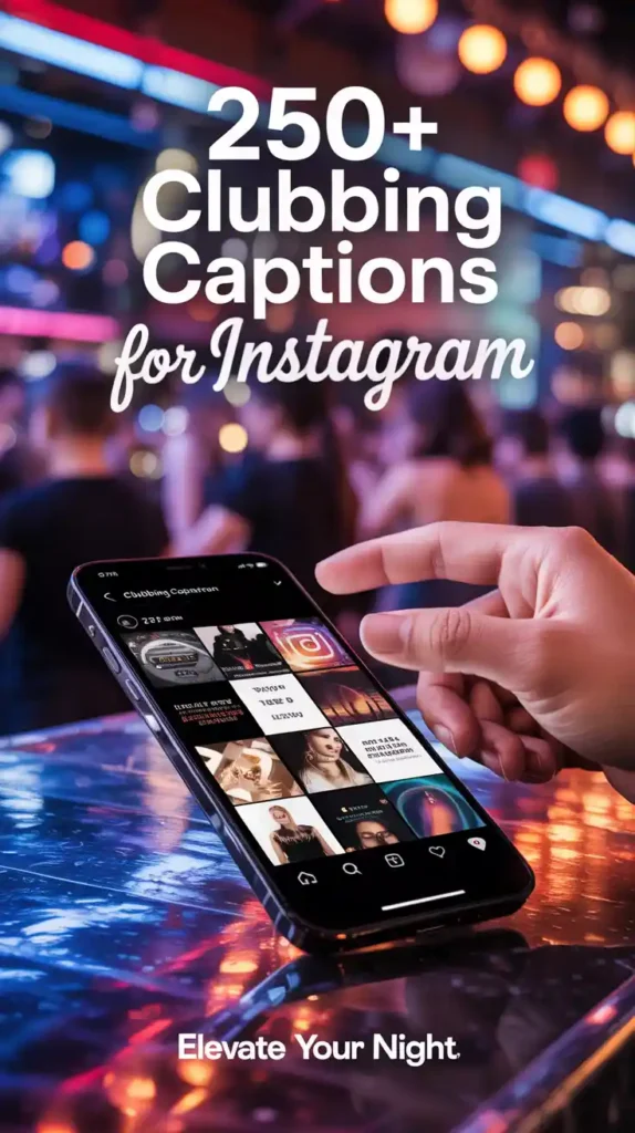 Clubbing Captions For Instagram