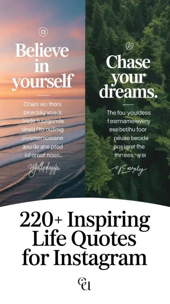 Inspiring Life Quotes For Instagram