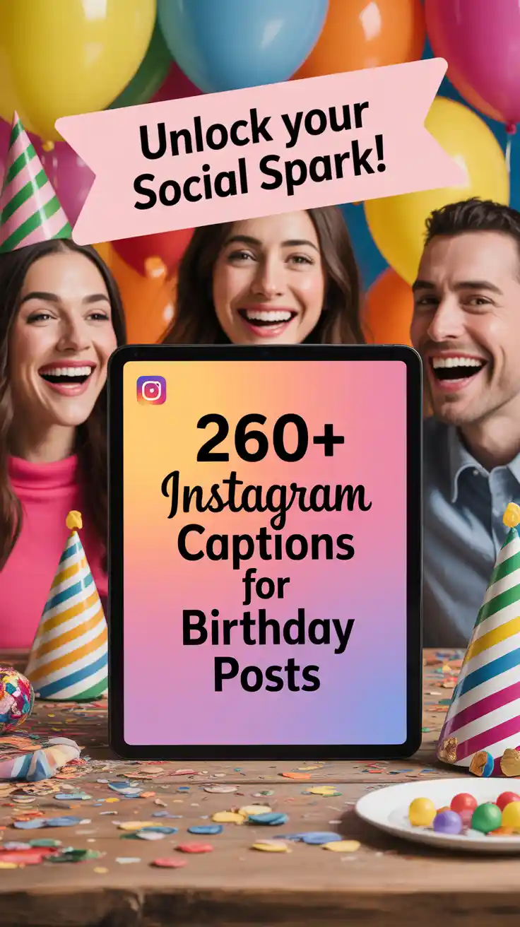 Instagram Captions For Birthday Posts