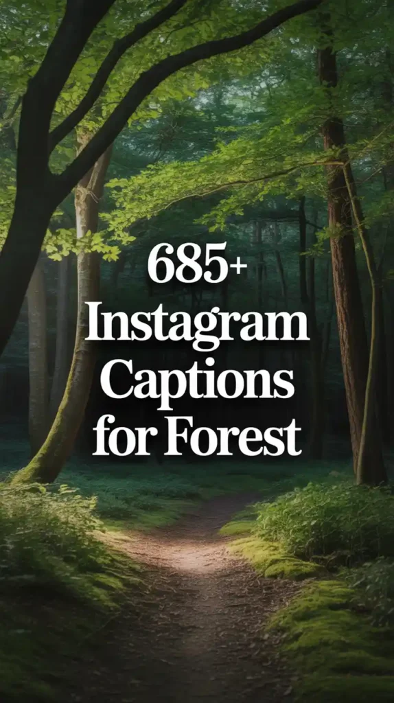 Instagram Captions For Forest