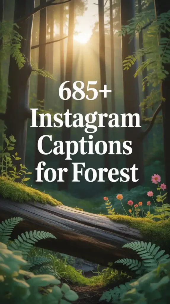Instagram Captions For Forest