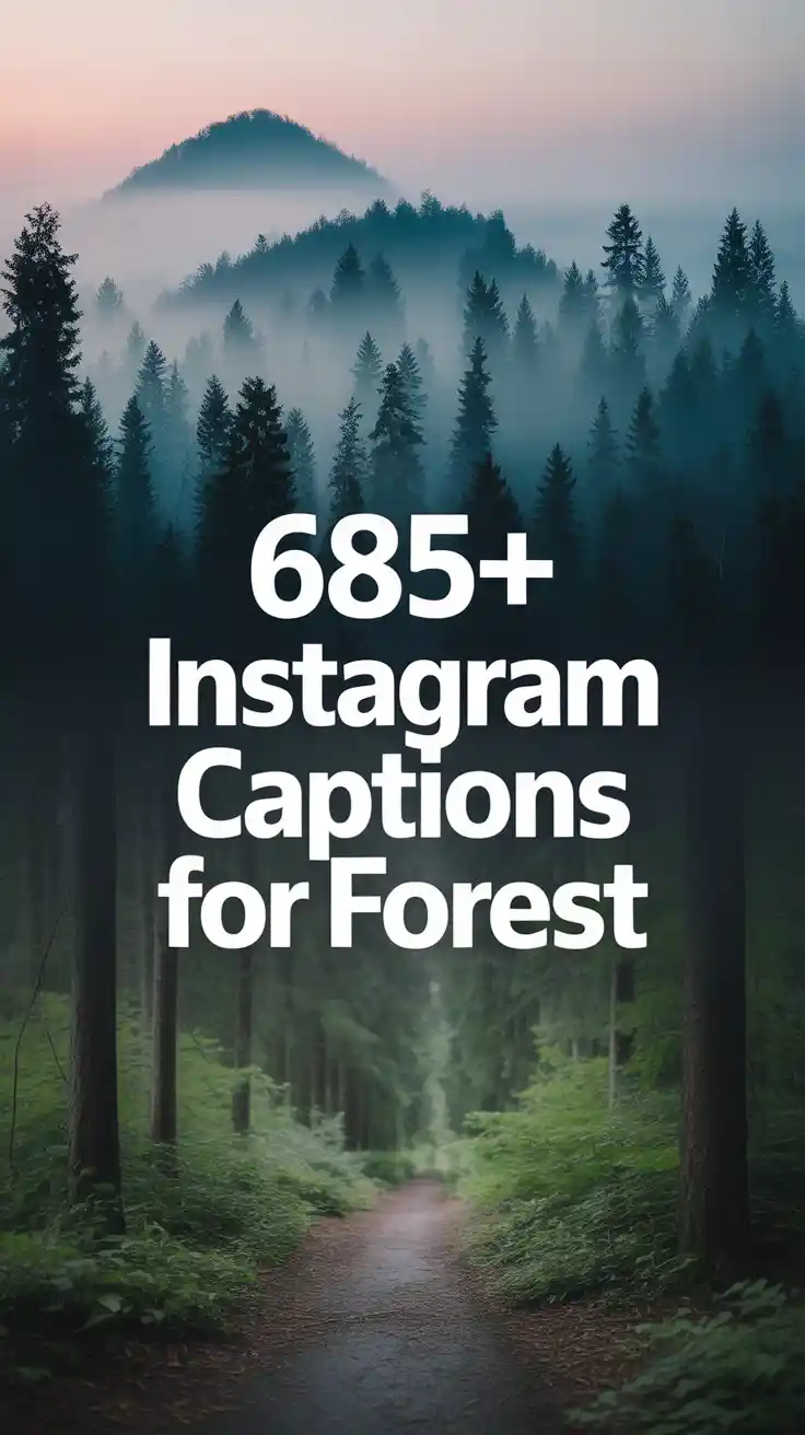 Instagram Captions For Forest