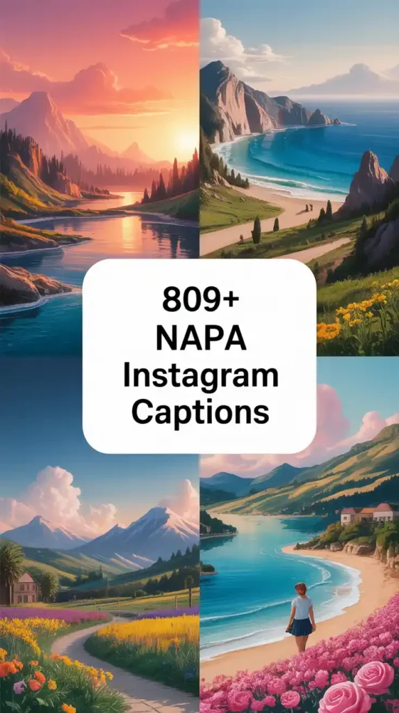 Napa Instagram Captions