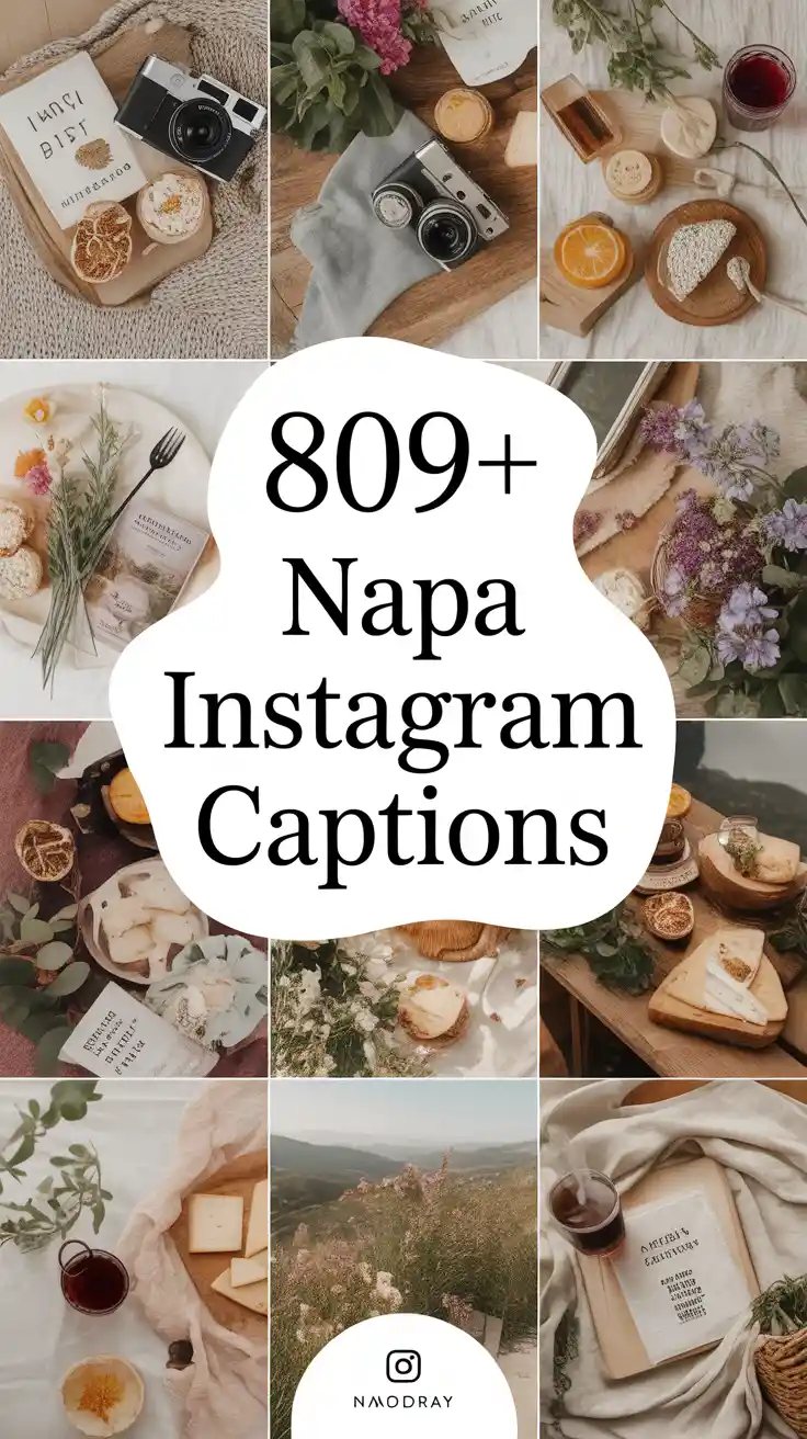 Napa Instagram Captions