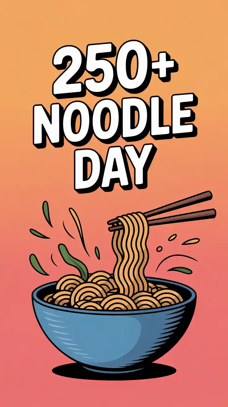Noodle Day Quotes