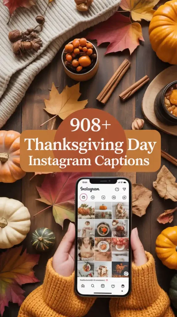 Thanksgiving Day Instagram Captions