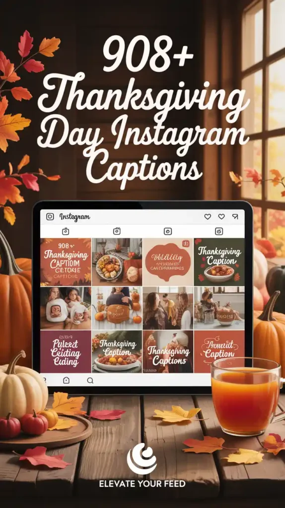 Thanksgiving Day Instagram Captions