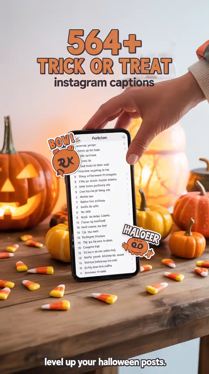 Trick Or Treat Instagram Captions