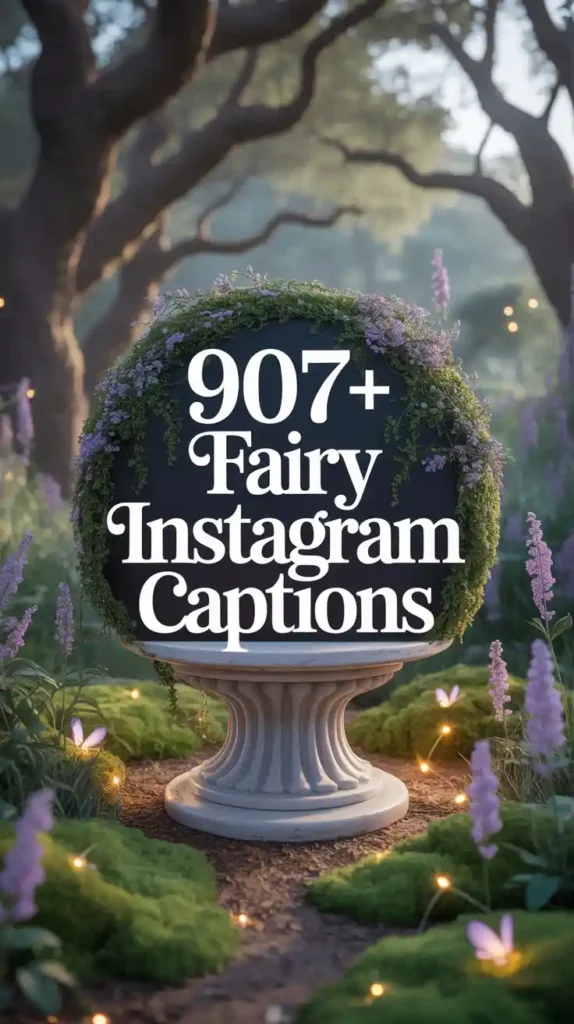 Fairy Instagram Captions