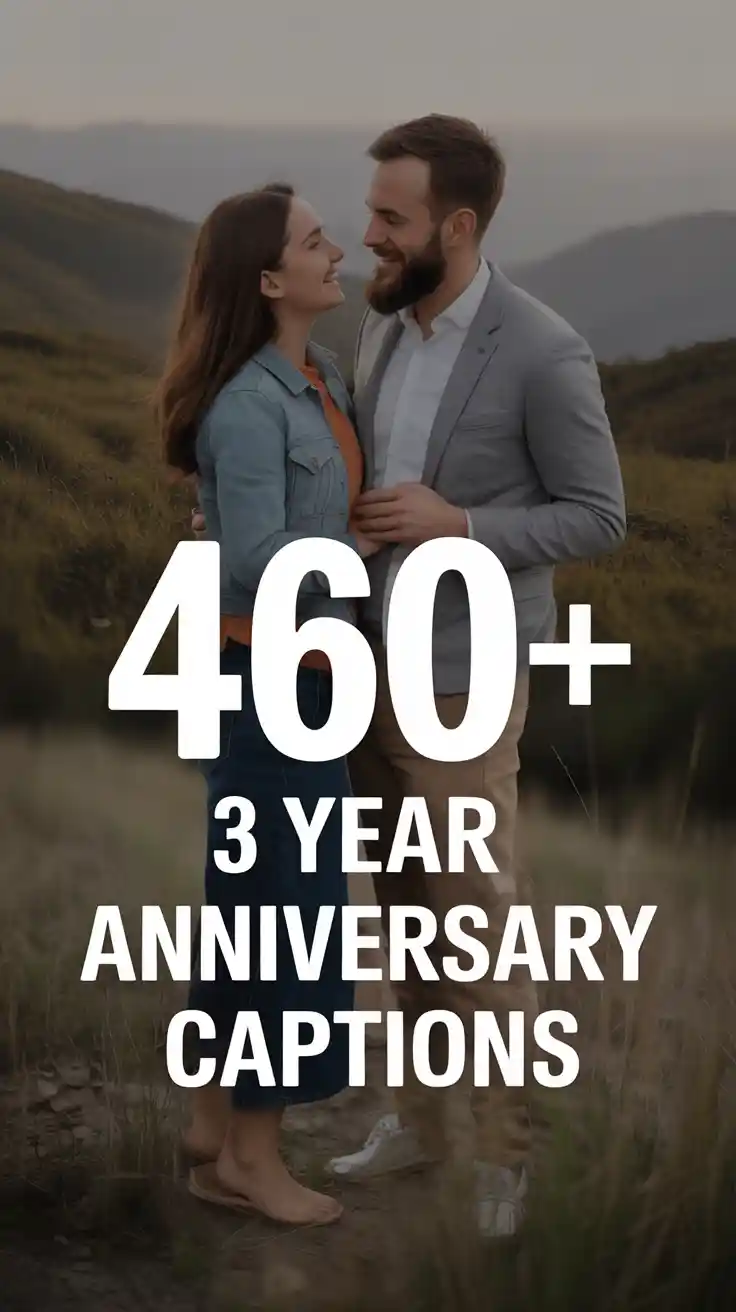 Funny 3 Year Anniversary Captions