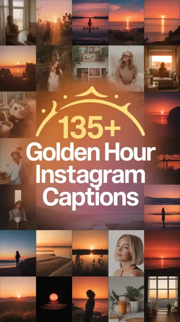 Golden Hour Instagram Captions