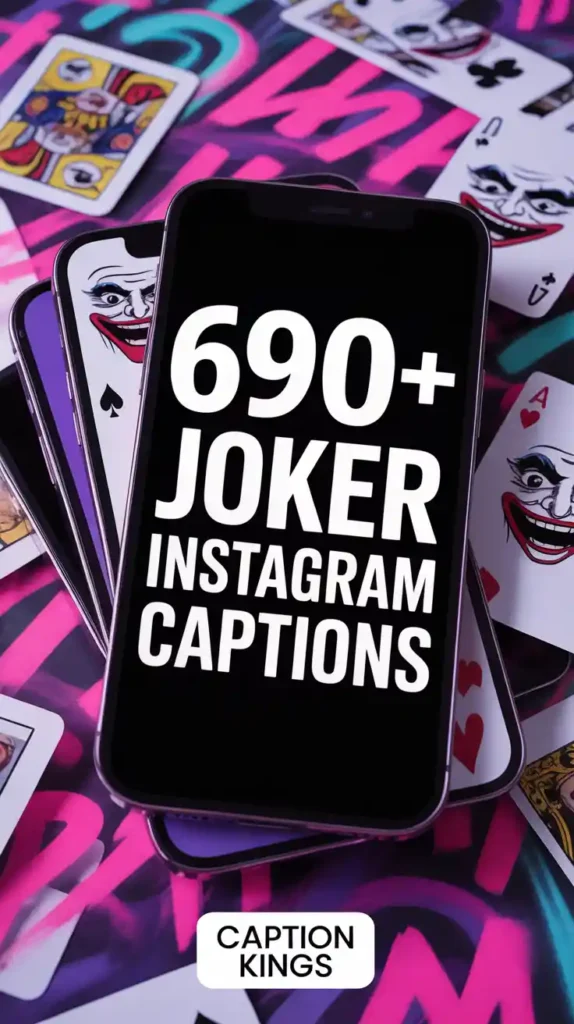 Joker Instagram Captions