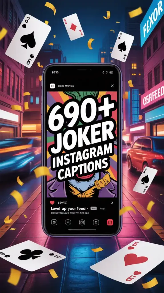 Joker Instagram Captions