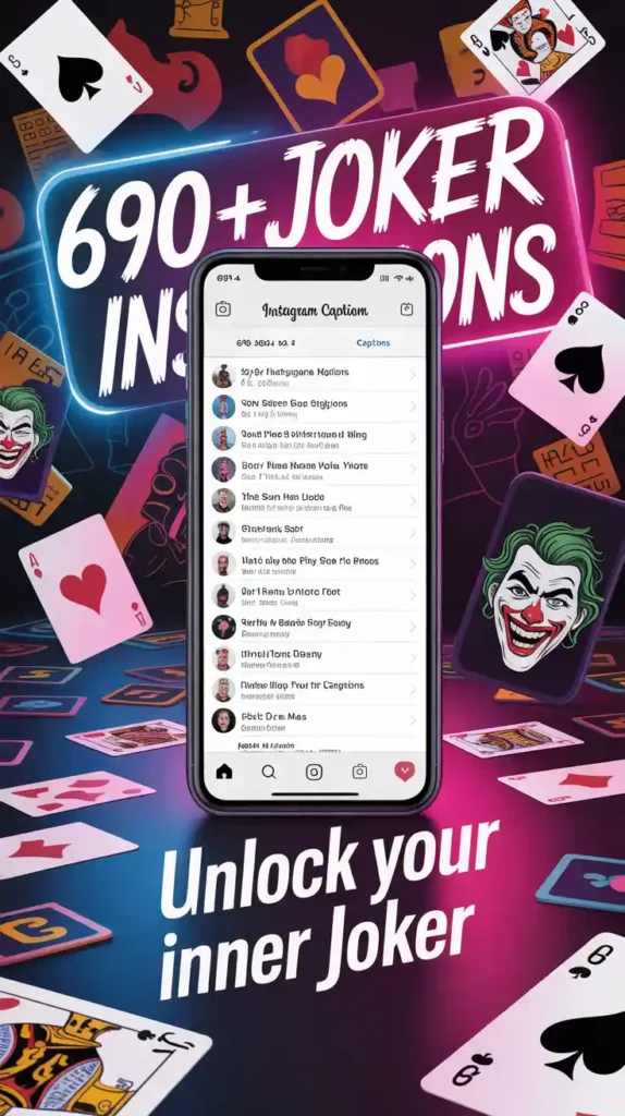 Joker Instagram Captions