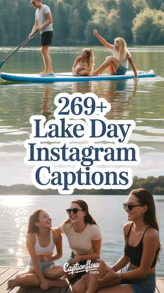 Lake Day Instagram Captions