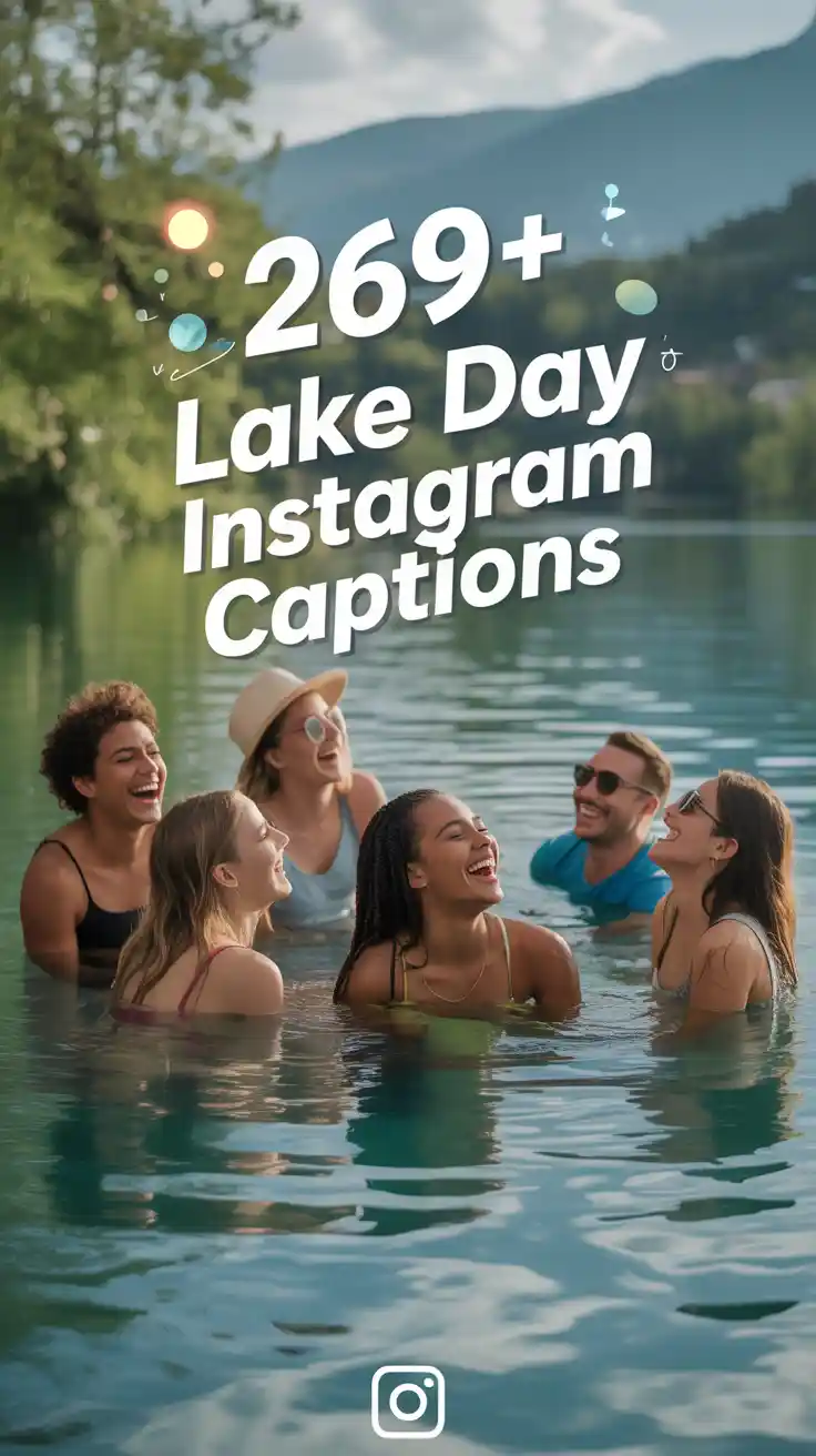 Lake Day Instagram Captions