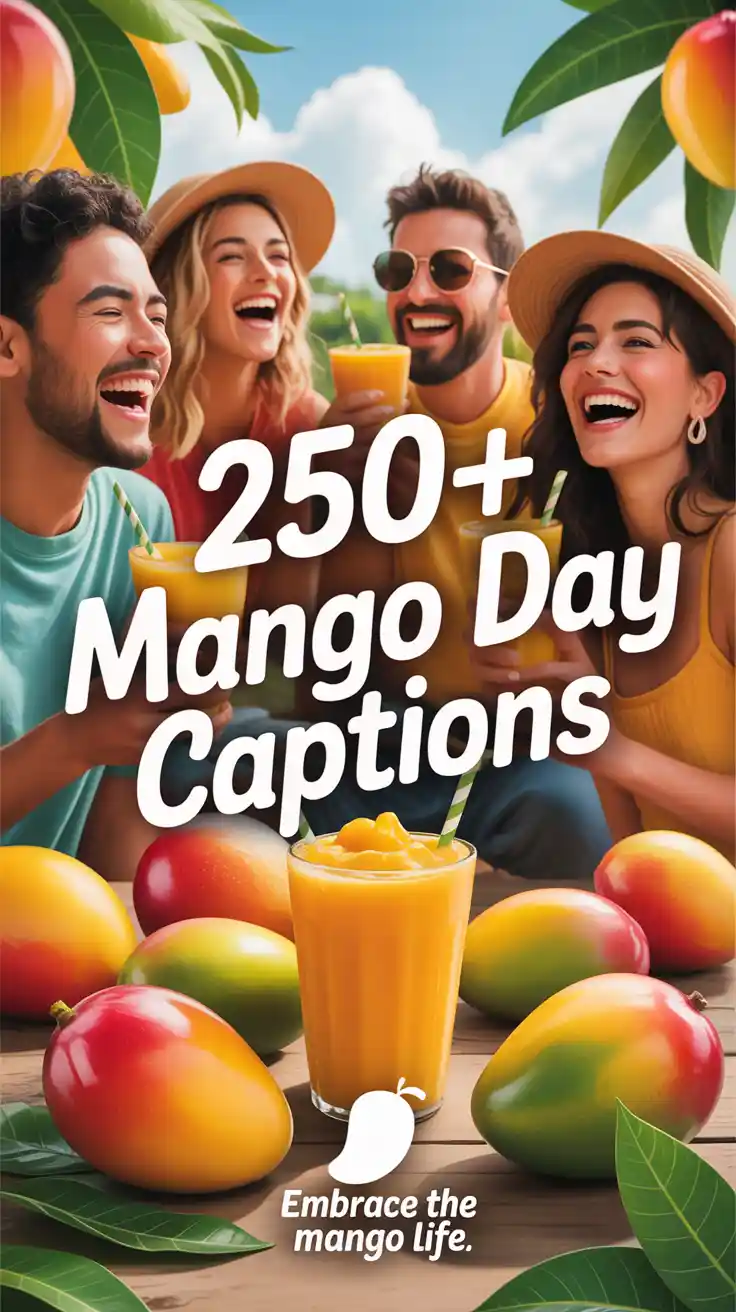 Mango Day Captions