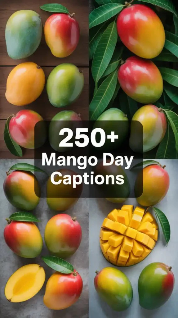 Mango Day Captions