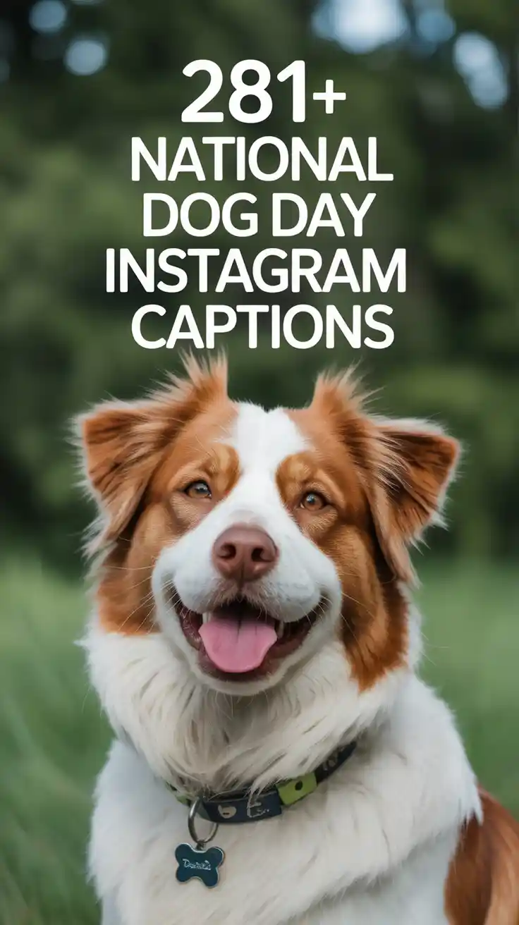 National Dog Day Instagram Captions