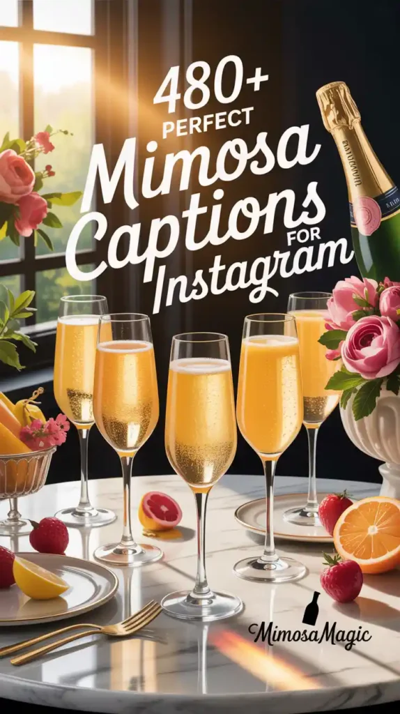 Perfect Mimosa Captions For Instagram