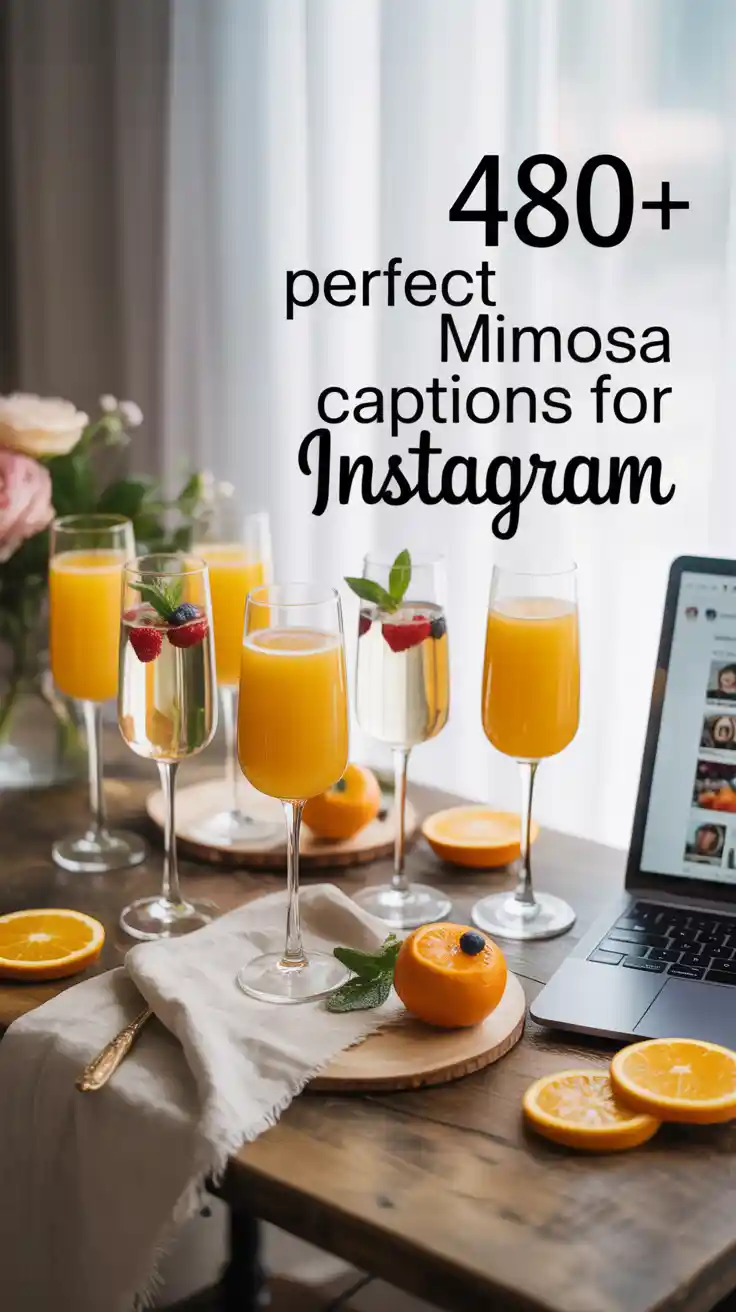 Perfect Mimosa Captions For Instagram