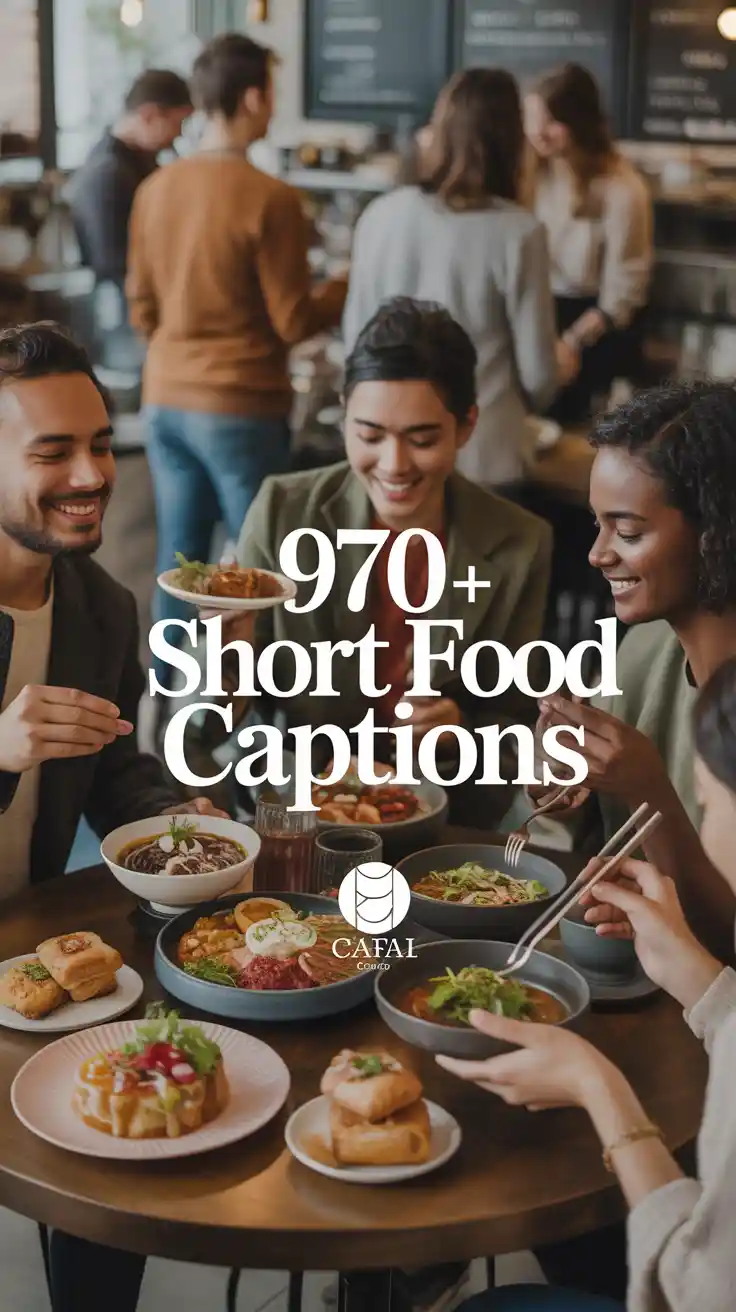 Short Food Captions
