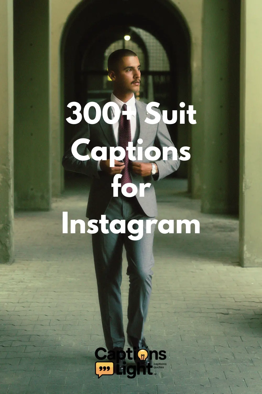 Suit Captions for Instagram
