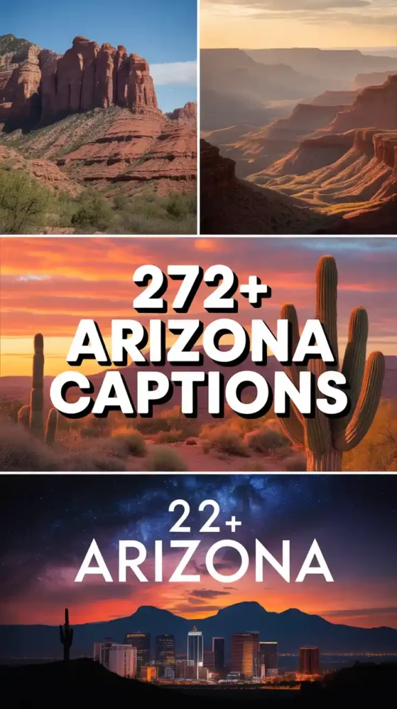 Arizona Captions for Instagram