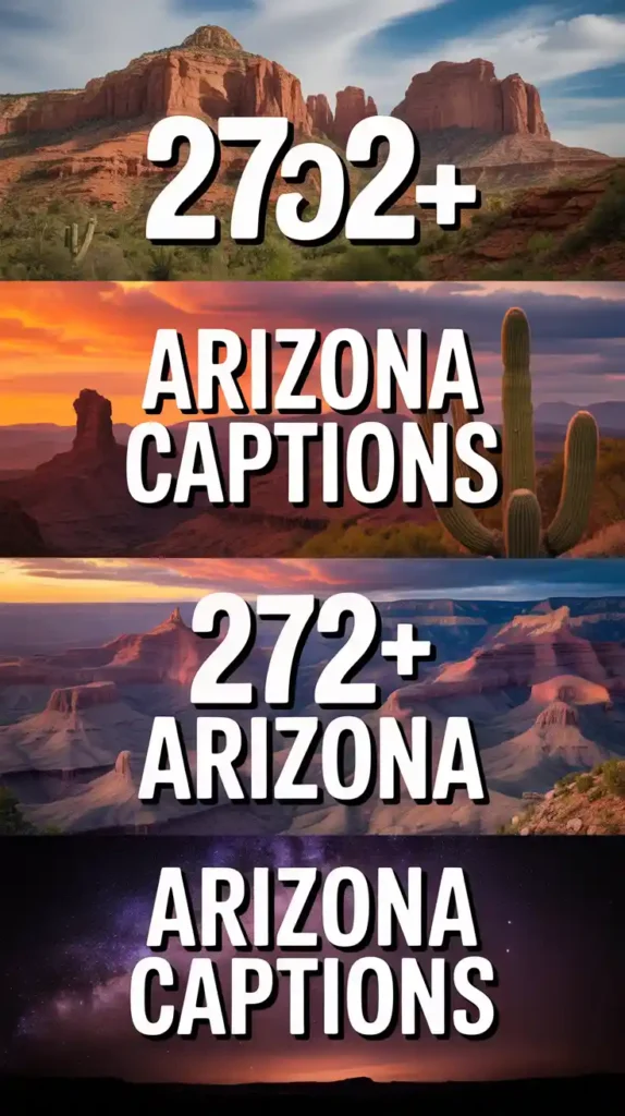 Arizona Captions for Instagram