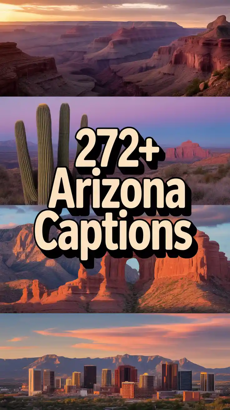 Arizona Captions for Instagram