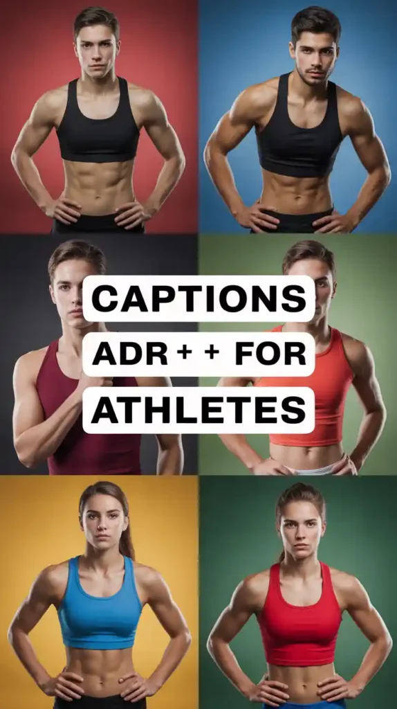 Captions for Athletes 