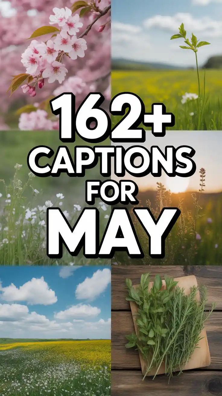 Instagram Captions For May